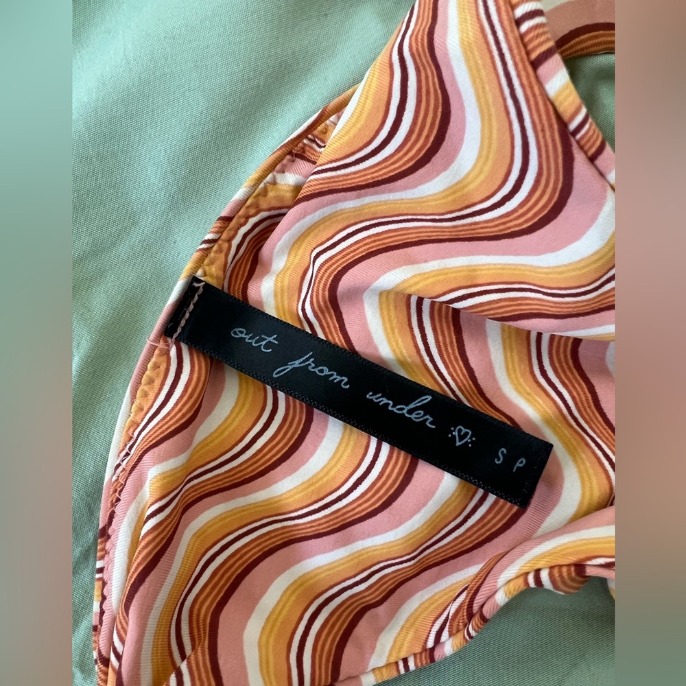 Out From Under Printed V-Front Bikini Bottom - image 3